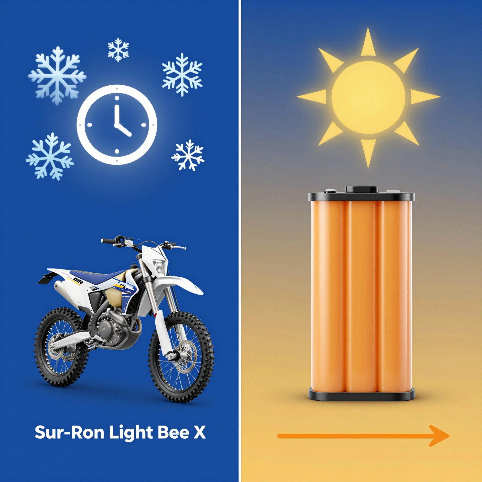 Stock Sur-Ron Light Bee battery limitations compared to upgraded battery options