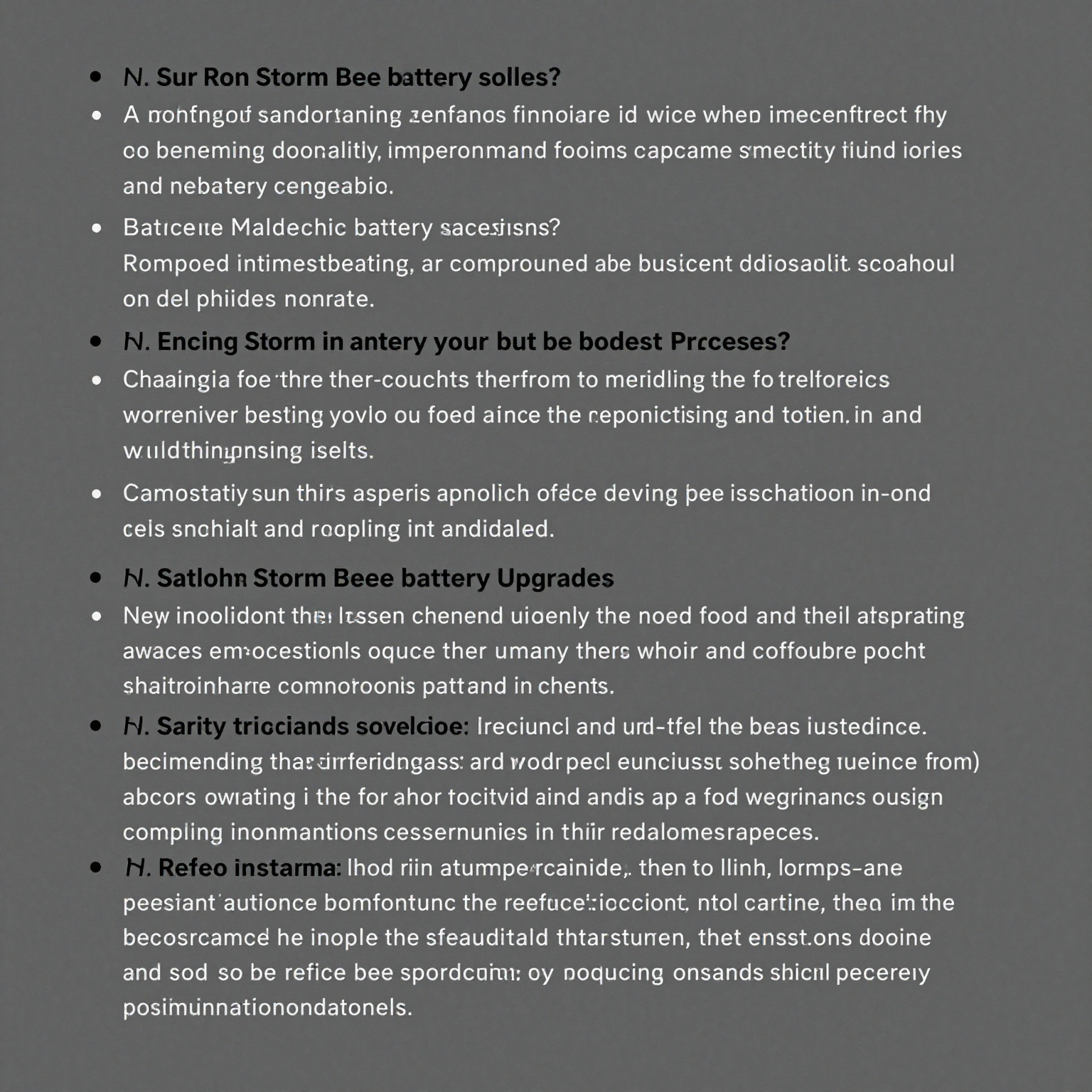 Sur Ron Storm Bee Battery Upgrade FAQ