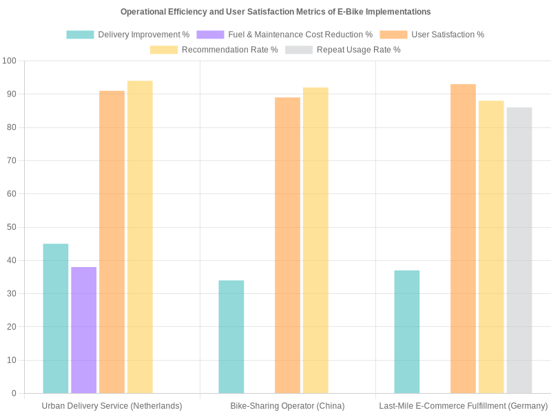 Data from E-bike Case Studies