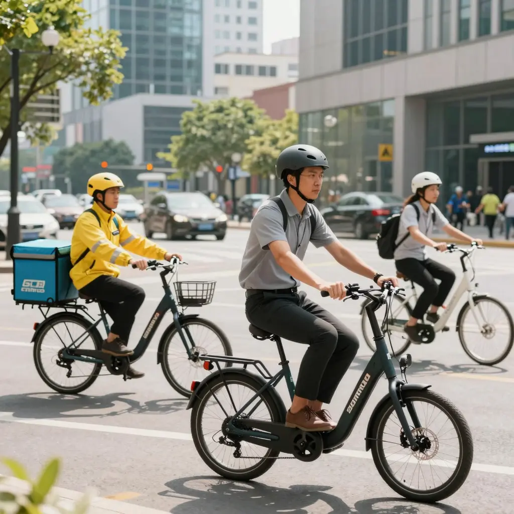 Surron ebikes in business settings
