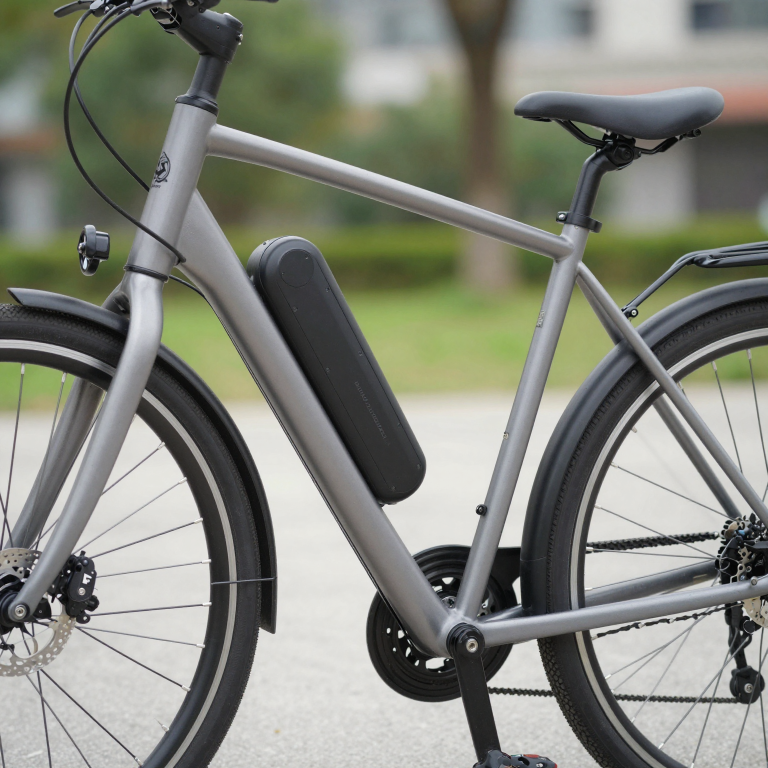 E-Bike with Removable Battery
