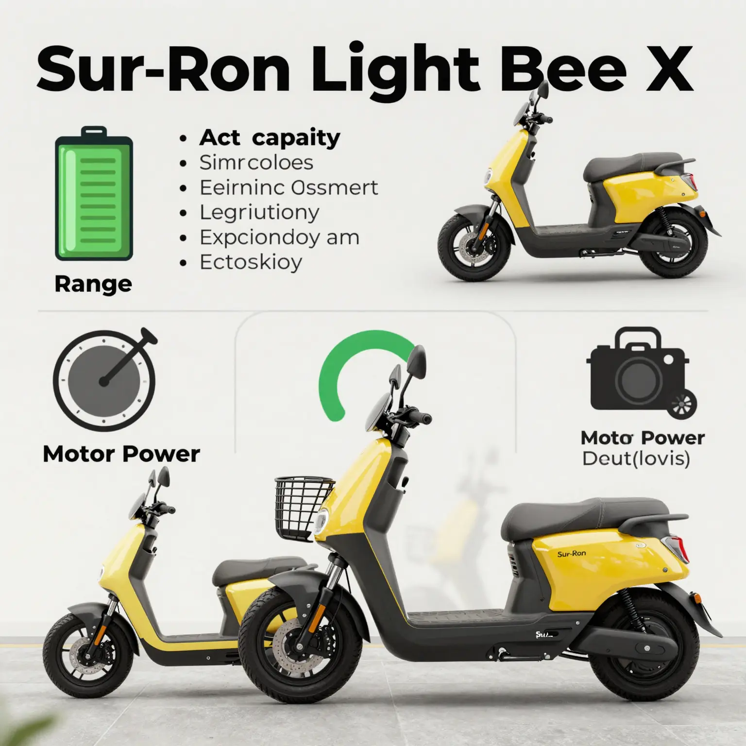 Specifications Infographic