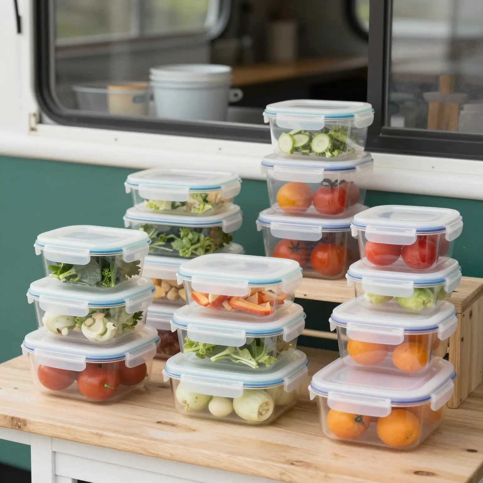 BPA-free food storage containers