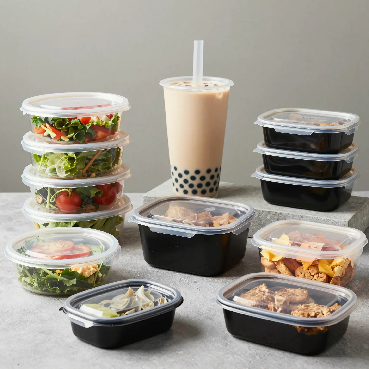Disposable 64oz Deli Containers